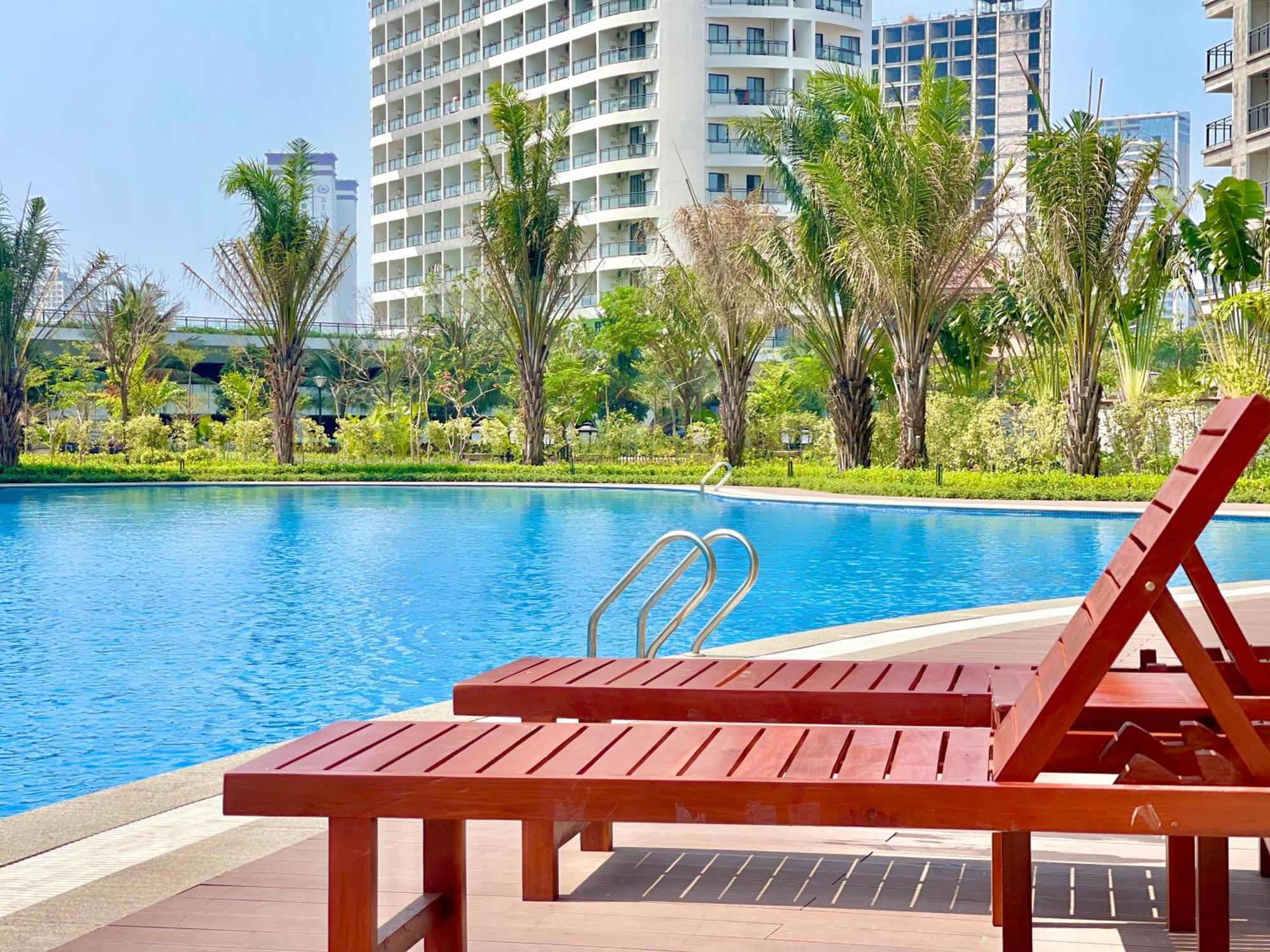 Star Bay Residence Sihanoukville - 400M To Sokha Beach Extérieur photo